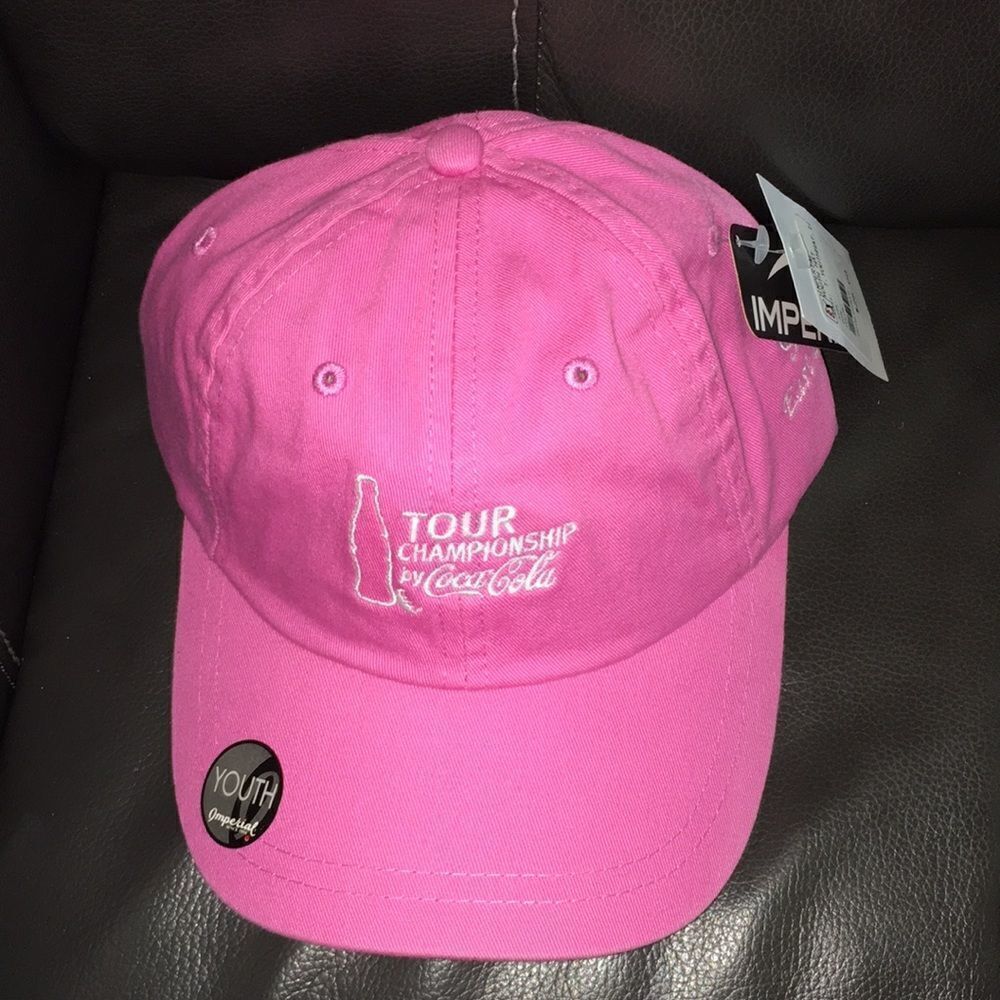 New Girls $25 Pink Youth Tour Championship East Lake golf cap kids new with tag